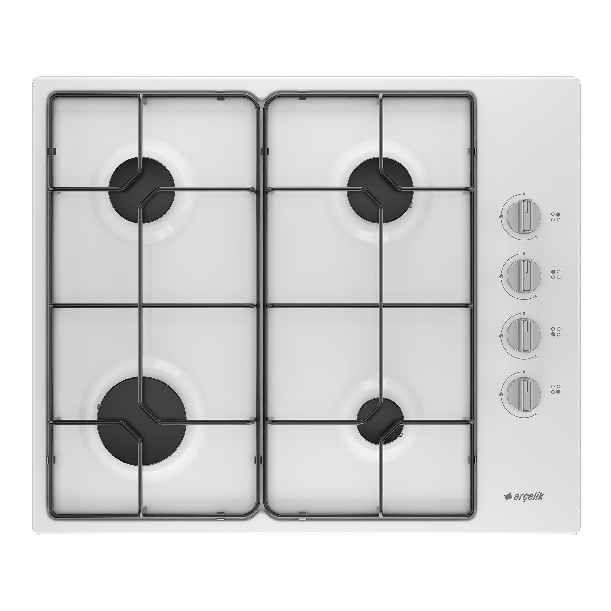 OMD D 611 EB Gazlı Metal Tablalı Ocak