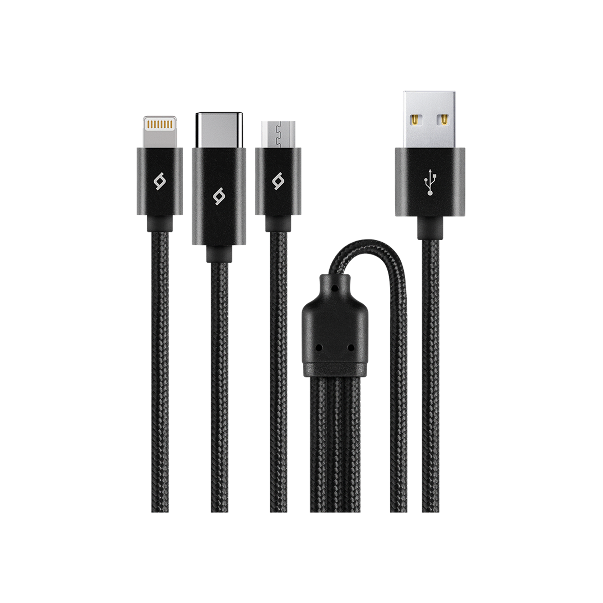 ttec Trio Type-C,Lightning,MicroUSB Kab. Şarj Kabloları