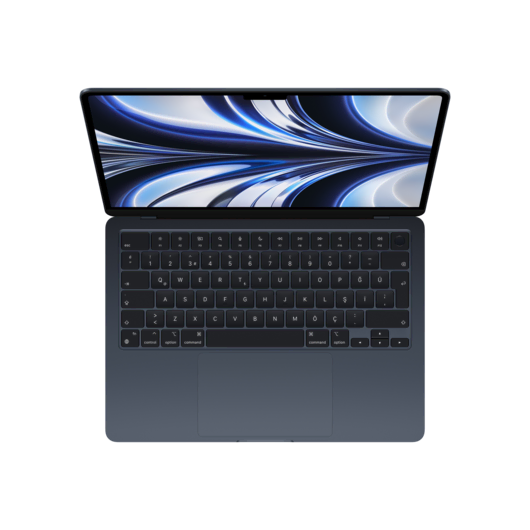 MacBook Air 13.6" 8/256GB Gece Yarısı Laptop