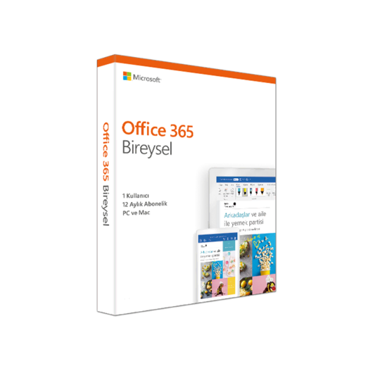 Microsoft 365 Bireysel Türkçe Bilgisayar Çevre Birimleri